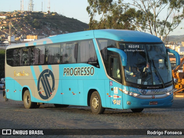 Auto Viação Progresso 6141 na cidade de Caruaru, Pernambuco, Brasil, por Rodrigo Fonseca. Número da foto: #7747318.