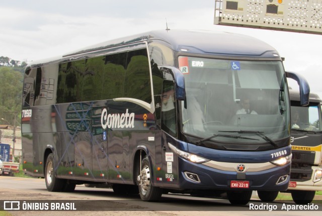 Viação Cometa 719569 na cidade de Conselheiro Lafaiete, Minas Gerais, Brasil, por Rodrigo  Aparecido. Número da foto: #7748055.