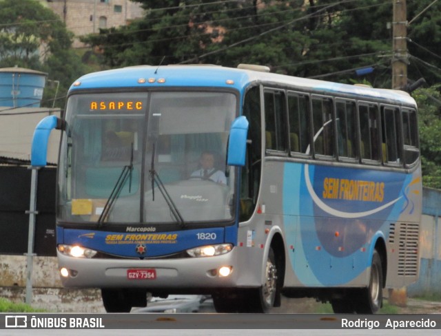 Sem Fronteiras Turismo 1820 na cidade de Conselheiro Lafaiete, Minas Gerais, Brasil, por Rodrigo  Aparecido. Número da foto: #7748355.