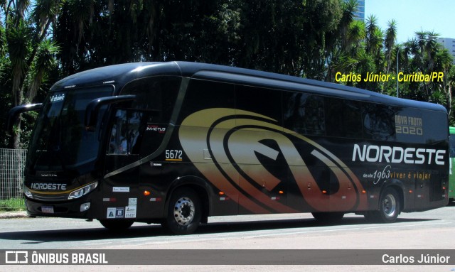 Expresso Nordeste 5672 na cidade de Curitiba, Paraná, Brasil, por Carlos Júnior. Número da foto: #7747190.