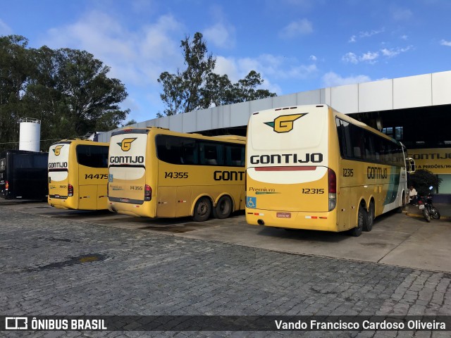 Empresa Gontijo de Transportes 12315 na cidade de Perdões, Minas Gerais, Brasil, por Vando Francisco Cardoso Oliveira. ID da foto: 7745620.