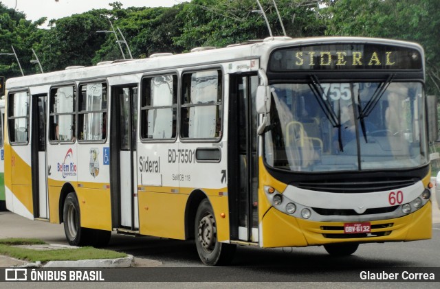 Belém Rio Transportes BD-75501 na cidade de Belém, Pará, Brasil, por Glauber Correa. Número da foto: #7745714.