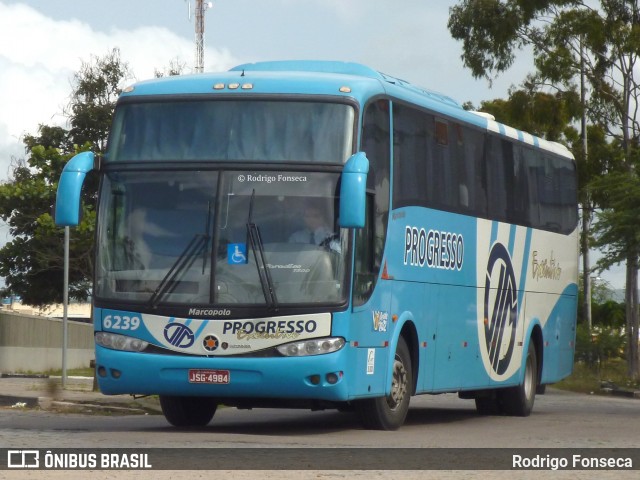 Auto Viação Progresso 6239 na cidade de Caruaru, Pernambuco, Brasil, por Rodrigo Fonseca. ID da foto: 7747228.