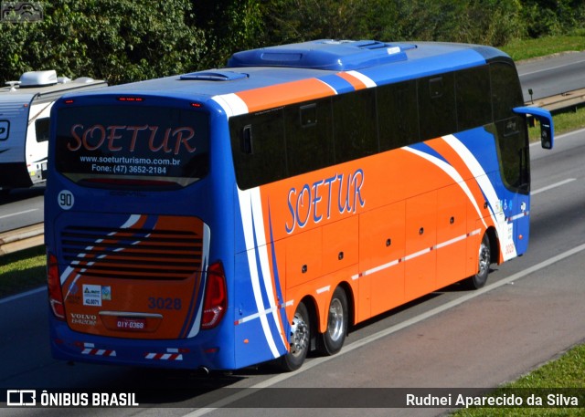 Soetur Turismo 3028 na cidade de Santa Isabel, São Paulo, Brasil, por Rudnei Aparecido da Silva. Número da foto: #7748228.