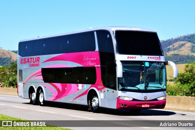 Esatur Turismo 2007 na cidade de Roseira, São Paulo, Brasil, por Adriano Duarte. ID da foto: 7748971.