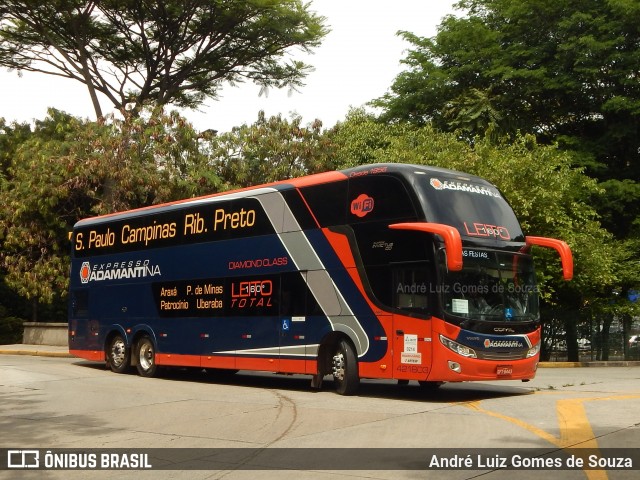 Expresso Adamantina 421803 na cidade de São Paulo, São Paulo, Brasil, por André Luiz Gomes de Souza. Número da foto: #7747690.