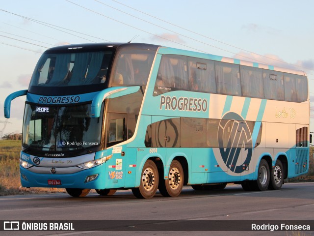 Auto Viação Progresso 6014 na cidade de Messias, Alagoas, Brasil, por Rodrigo Fonseca. Número da foto: #7747370.