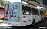 Transportes Urbanos São Miguel de Ilhéus 1012 na cidade de Ilhéus, Bahia, Brasil, por Wesllei Santos. Número da foto: #7747735.