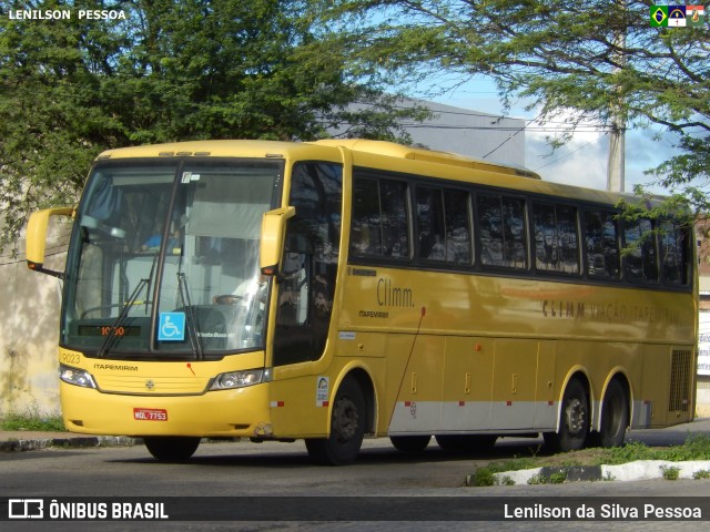 Viação Itapemirim 9023 na cidade de Caruaru, Pernambuco, Brasil, por Lenilson da Silva Pessoa. ID da foto: 7675775.