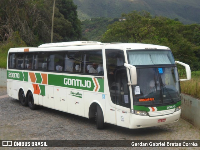 Empresa Gontijo de Transportes 20070 na cidade de Ouro Preto, Minas Gerais, Brasil, por Gerdan Gabriel Bretas Corrêa. ID da foto: 7673540.