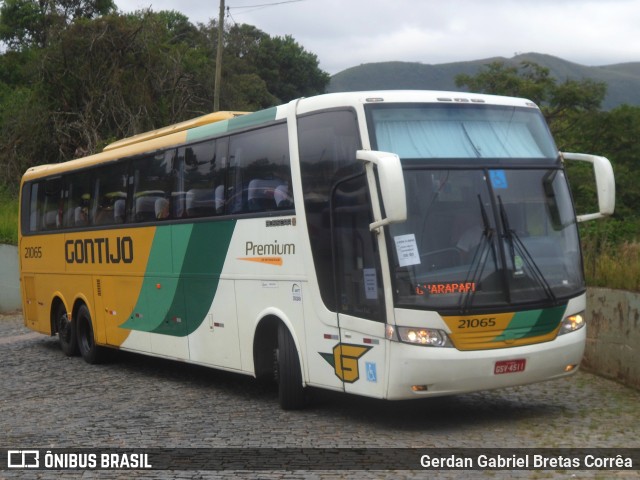 Empresa Gontijo de Transportes 21065 na cidade de Ouro Preto, Minas Gerais, Brasil, por Gerdan Gabriel Bretas Corrêa. Número da foto: #7673541.