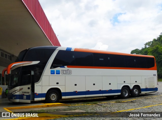 Expresso União 10319 na cidade de Manhuaçu, Minas Gerais, Brasil, por Jessé Fernandes. Número da foto: #7672108.
