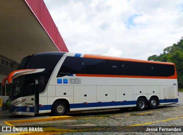 Expresso União 10319 na cidade de Manhuaçu, Minas Gerais, Brasil, por Jessé Fernandes. ID da foto: 7672108.