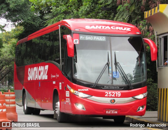 Viação Santa Cruz 25219 na cidade de São Paulo, São Paulo, Brasil, por Rodrigo  Aparecido. Número da foto: #7672229.