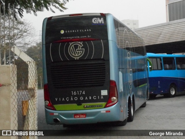 Viação Garcia 16174 na cidade de São José dos Campos, São Paulo, Brasil, por George Miranda. ID da foto: 7673272.