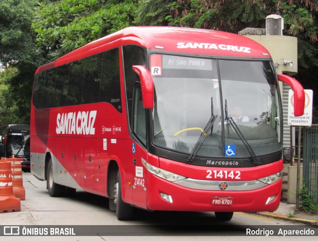 Viação Santa Cruz 214142 na cidade de São Paulo, São Paulo, Brasil, por Rodrigo  Aparecido. Número da foto: #7672191.