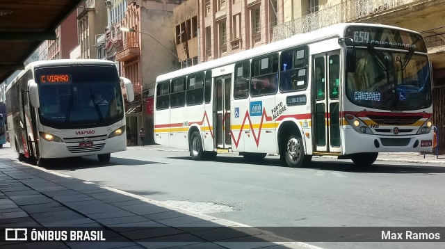 Nortran Transportes Coletivos 6466 na cidade de Porto Alegre, Rio Grande do Sul, Brasil, por Max Ramos. Número da foto: #7675082.