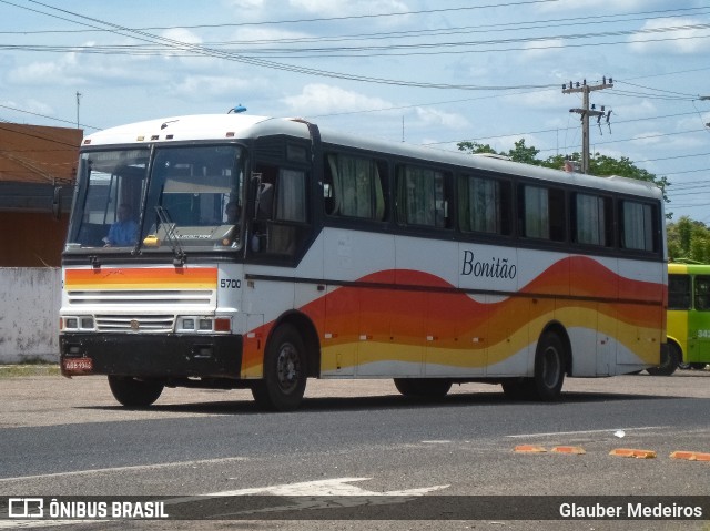 Bonitão Viagem e Turismo 5700 na cidade de Teresina, Piauí, Brasil, por Glauber Medeiros. ID da foto: 7674422.