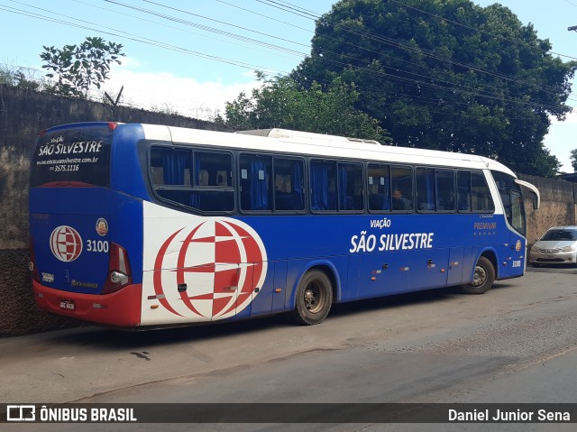 Viação São Silvestre 3100 na cidade de Itabirito, Minas Gerais, Brasil, por Daniel Junior Sena. Número da foto: #7673153.