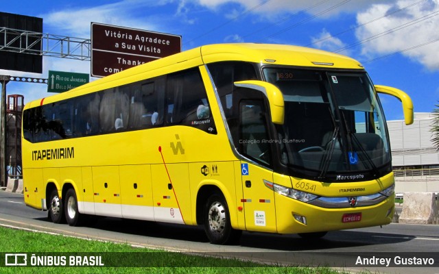 Viação Itapemirim 60541 na cidade de Vitória, Espírito Santo, Brasil, por Andrey Gustavo. ID da foto: 7674951.