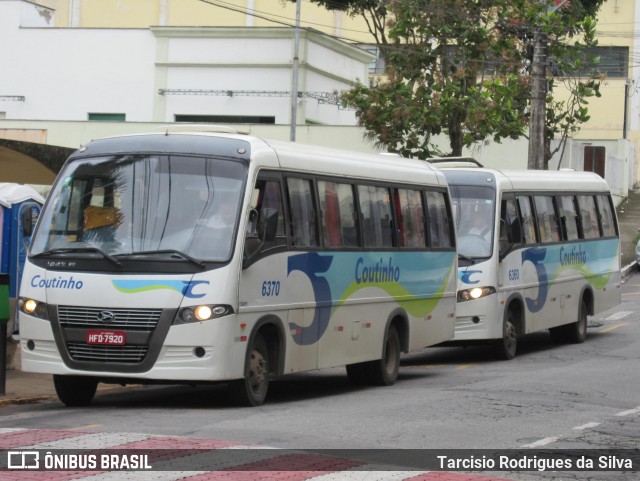 Empresa de Transportes Coutinho 6370 na cidade de Caxambu, Minas Gerais, Brasil, por Tarcisio Rodrigues da Silva. ID da foto: 7672683.