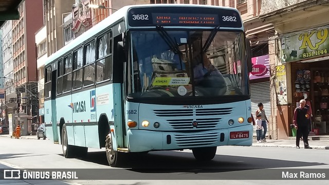 VICASA - Viação Canoense S.A. 3682 na cidade de Porto Alegre, Rio Grande do Sul, Brasil, por Max Ramos. ID da foto: 7675005.