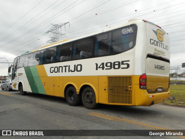 Empresa Gontijo de Transportes 14985 na cidade de São José dos Campos, São Paulo, Brasil, por George Miranda. ID da foto: 7673863.