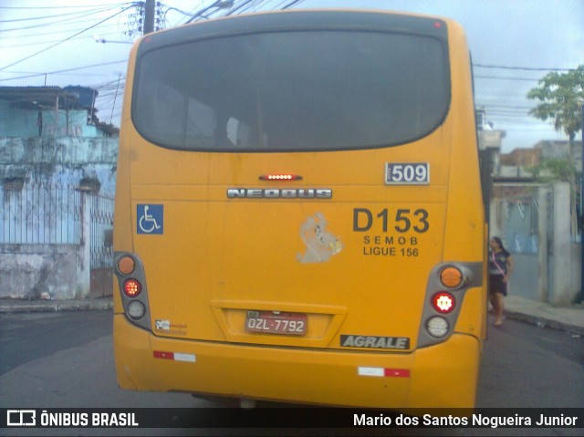 STEC - Subsistema de Transporte Especial Complementar D-153 na cidade de Salvador, Bahia, Brasil, por Mario dos Santos Nogueira Junior. Número da foto: #7672258.