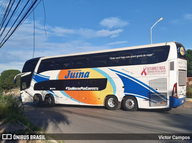 Viação Juína 1501 na cidade de Cuiabá, Mato Grosso, Brasil, por Victor Campos. ID da foto: 7672155.