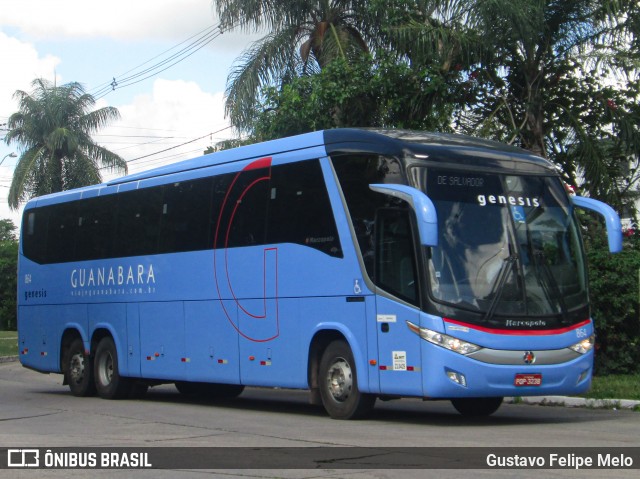 Expresso Guanabara 864 na cidade de Recife, Pernambuco, Brasil, por Gustavo Felipe Melo. ID da foto: 7671656.