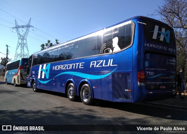 Horizonte Azul 7100 na cidade de São João Batista do Glória, Minas Gerais, Brasil, por Vicente de Paulo Alves. ID da foto: 7674397.