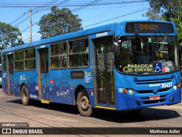 Bettania Ônibus 30437 na cidade de Belo Horizonte, Minas Gerais, Brasil, por Matheus Adler. Número da foto: #7673203.