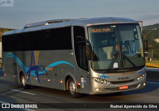 Alextur Transporte e Turismo 3050 na cidade de Arujá, São Paulo, Brasil, por Rudnei Aparecido da Silva. Número da foto: #7671379.