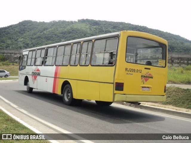 Viação Itaguaí RJ 209.012 na cidade de Itaguaí, Rio de Janeiro, Brasil, por Caio Belluca. Número da foto: #7673515.