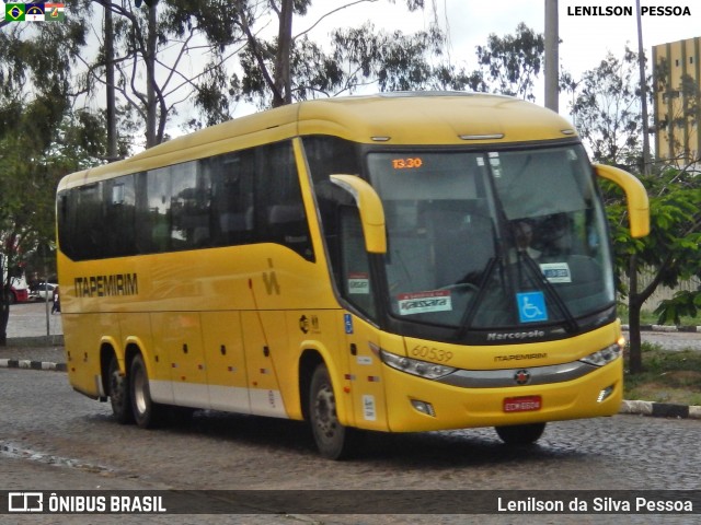 Viação Itapemirim 60539 na cidade de Caruaru, Pernambuco, Brasil, por Lenilson da Silva Pessoa. ID da foto: 7675196.