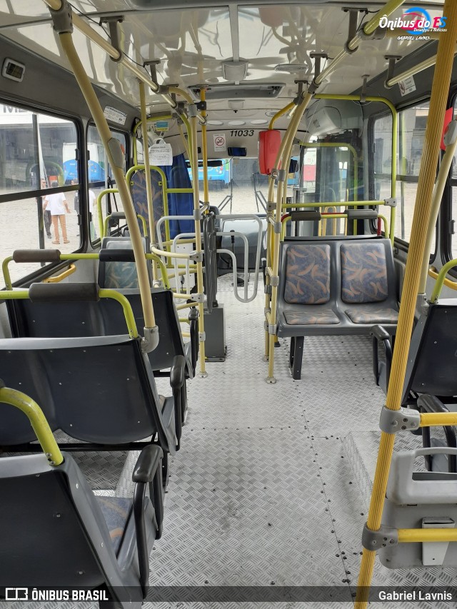 Metropolitana Transportes e Serviços 11033 na cidade de Vila Velha, Espírito Santo, Brasil, por Gabriel Lavnis. Número da foto: #7673224.