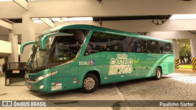 Viação Castelo Branco 1036 na cidade de Joinville, Santa Catarina, Brasil, por Paulinho Sartor. Número da foto: #7752625.