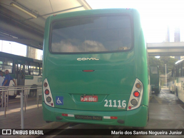 OT Trans - Ótima Salvador Transportes 21116 na cidade de Salvador, Bahia, Brasil, por Mario dos Santos Nogueira Junior. Número da foto: #7749541.