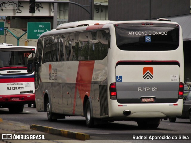 Viação Cidade do Aço RJ 174.121 na cidade de Rio de Janeiro, Rio de Janeiro, Brasil, por Rudnei Aparecido da Silva. Número da foto: #7752677.