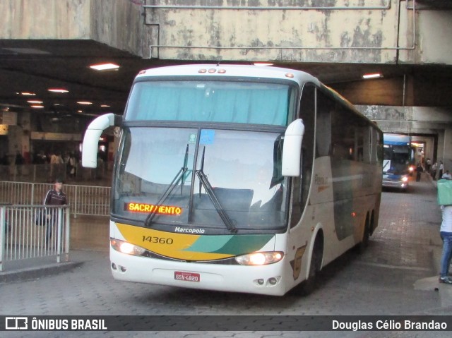 Empresa Gontijo de Transportes 14360 na cidade de Belo Horizonte, Minas Gerais, Brasil, por Douglas Célio Brandao. ID da foto: 7751666.