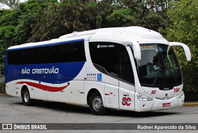Viação São Cristóvão 2450 na cidade de São Paulo, São Paulo, Brasil, por Rudnei Aparecido da Silva. Número da foto: #7752901.