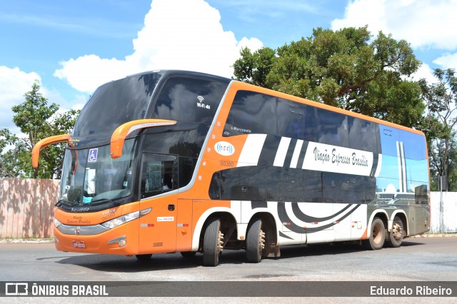 VEB - Viação Expresso Brasília 00350 na cidade de Brasília, Distrito Federal, Brasil, por Eduardo Ribeiro. Número da foto: #7752288.