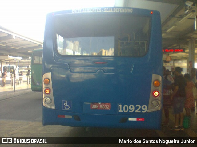 Concessionária Salvador Norte - CSN Transportes 10929 na cidade de Salvador, Bahia, Brasil, por Mario dos Santos Nogueira Junior. Número da foto: #7749601.