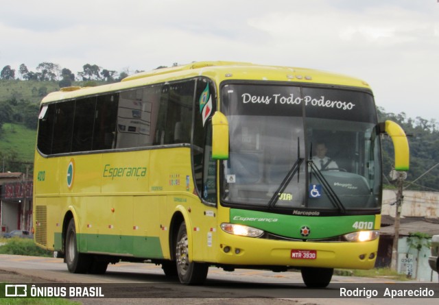 Esperança Turismo 4010 na cidade de Conselheiro Lafaiete, Minas Gerais, Brasil, por Rodrigo  Aparecido. Número da foto: #7752367.