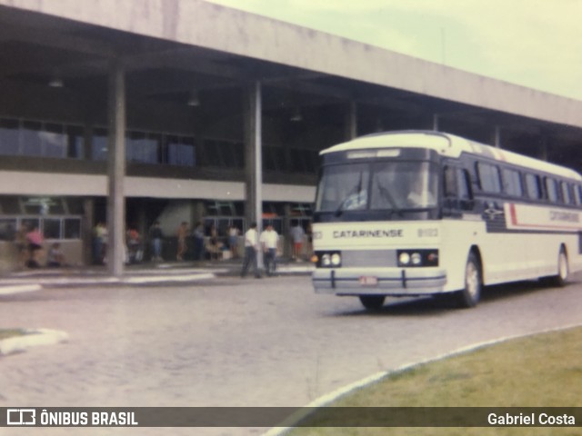 Auto Viação Catarinense 8123 na cidade de Balneário Camboriú, Santa Catarina, Brasil, por Gabriel Costa. Número da foto: #7752487.