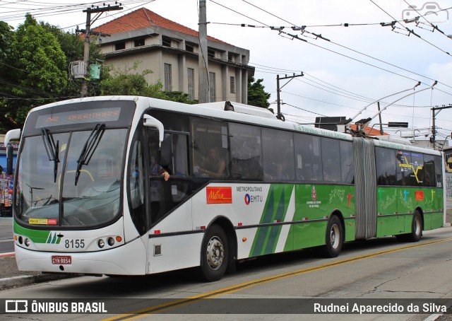 Metra - Sistema Metropolitano de Transporte 8155 na cidade de São Paulo, São Paulo, Brasil, por Rudnei Aparecido da Silva. Número da foto: #7752787.