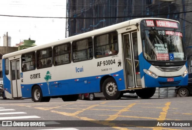 Viação Forte AF-93004 na cidade de Belém, Pará, Brasil, por Andre Vasques. Número da foto: #7752687.