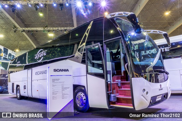 Scania K440EB - Kronos - Expo Foro 2018 na cidade de Álvaro Obregón, Ciudad de México, México, por Omar Ramírez Thor2102. ID da foto: 7751223.