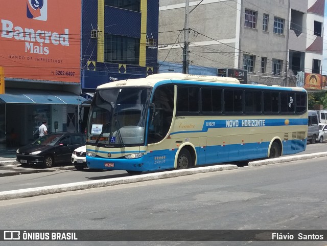 Viação Novo Horizonte 1010211 na cidade de Vitória da Conquista, Bahia, Brasil, por Flávio  Santos. ID da foto: 7749523.