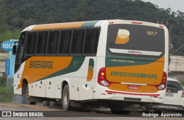 Viação Bassamar 187 na cidade de Conselheiro Lafaiete, Minas Gerais, Brasil, por Rodrigo  Aparecido. Número da foto: #7752433.